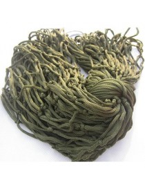 Portable Hamaca De Malla De Nylon Camping Jardín Colgante De Dormir Cama De Cuerda Swing - Envío Gratuito