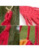 Nioworld Acampar Al Aire Libre Oscilación Tela Hamaca Colgante De La Lona-rojo - Envío Gratuito