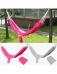 ER Nuevo recorrido que acampa al aire libre de la hamaca del paracaídas cama colgante portable de la hamaca-Rosa roja. - Envío G
