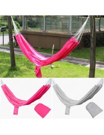 ER Nuevo recorrido que acampa al aire libre de la hamaca del paracaídas cama colgante portable de la hamaca-Rosa roja. - Envío G