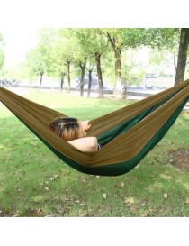 Enkeeo Hamaca Nylon Fabric Hammock-colormix - Envío Gratuito