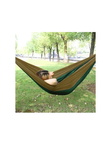 Enkeeo Hamaca Nylon Fabric Hammock-colormix - Envío Gratuito