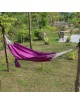 MagiDeal Viajes Portátil Al Aire Libre Para Acampar Colgando Hamaca Cama Para Dormir W , Saco Morado - Envío Gratuito