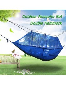 Mosquitera Doble Hamaca Nylon Extra Fuerte Durable Compacto Ligero Al Aire Libre Hamaca Que Acampa - Envío Gratuito