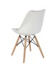 Silla Estilo Eames Color Blanca Decoración De Interiores - Envío Gratuito