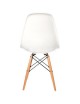 Silla de Comedor Vitrozi Replica Eames Woody-Blanca - Envío Gratuito