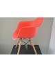 Silla Eames IL Mio Mueble-Rojo. - Envío Gratuito