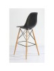 Silla Alta Eames Banco IL Mio Mueble-Negro - Envío Gratuito