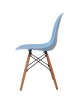 Silla Estilo Eames Color Azul Decoración De Interiores - Envío Gratuito