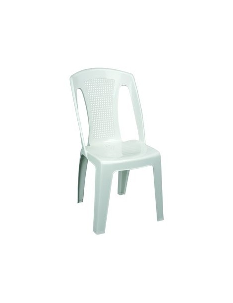 Silla Diplastica Aruba para Jardin-Blanco - Envío Gratuito