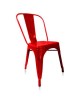 Silla Metálica Rojo Mod. JM-3315 - Envío Gratuito