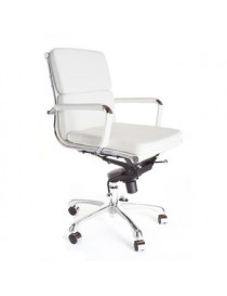 Silla Mobilier Soft Pad Low Back-Blanco - Envío Gratuito