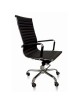 Sillón Directivo en Curpiel Negro Mod. A05 - Envío Gratuito