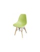 Silla De Comedor Mobilier Replica Eames Lady-Verde - Envío Gratuito