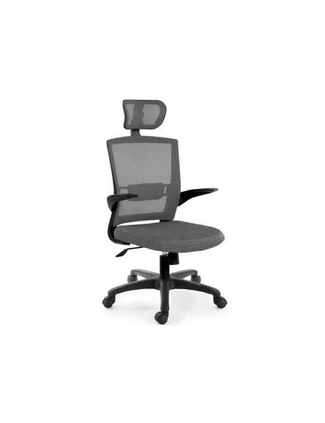 Sillon Ejecutivo Samos Con Cabecera Silla Ejecutiva Negra - Envío Gratuito