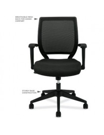 SILLA OPERATIVA HON HVL521 COLOR NEGRO - Envío Gratuito