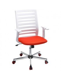 Silla De Escritorio Ejecutiva BFF Rojo - Muebilia - Envío Gratuito