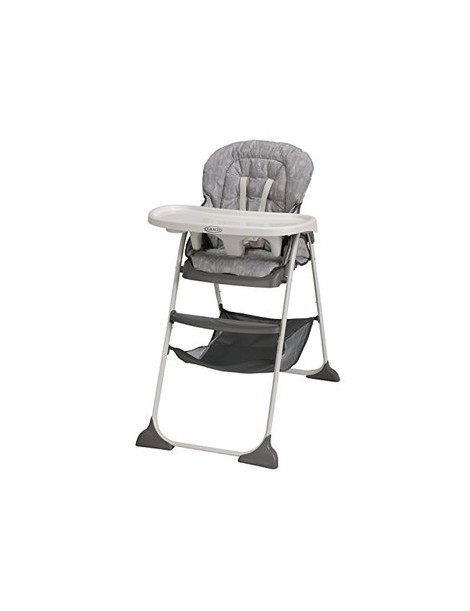 Silla Comedor Graco Delgado Snacker Para bebés- Gris - Envío Gratuito