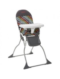 Silla Comedor Cosco Fold simple Trona, Rainbow Dots - Envío Gratuito