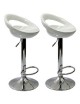 Set de 2 Bancos para Barra Portrading 103-blanco - Envío Gratuito