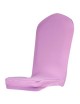 MagiDeal Color Sólido Elástico Semicírculo Violeta Cubierta De La Silla De Comedor Heces Funda - Envío Gratuito