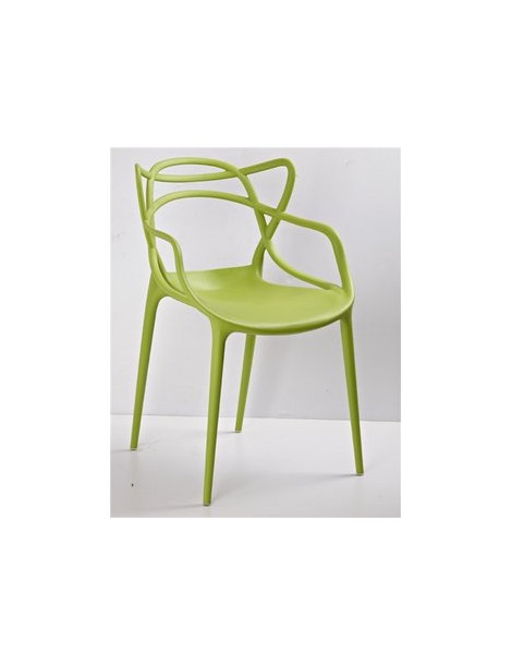 Silla Modelo MASTER, IL MIO MUEBLE-Verde limón - Envío Gratuito