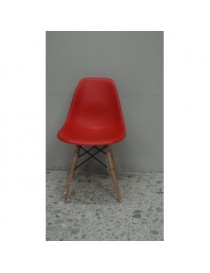 Silla EAMES s,brazosIL Mio Mueble-Roja - Envío Gratuito