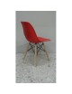 Silla EAMES s,brazosIL Mio Mueble-Roja - Envío Gratuito