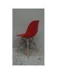 Silla EAMES s,brazosIL Mio Mueble-Roja - Envío Gratuito