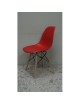 Silla EAMES s,brazosIL Mio Mueble-Roja - Envío Gratuito