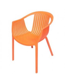 Silla De Plástico Kiev JM-99 Naranja - Envío Gratuito