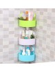 EH Cuarto de baño de plástico Corner Rack de almacenamiento Organizador Ducha Plataforma ventosa Verde - Envío Gratuito