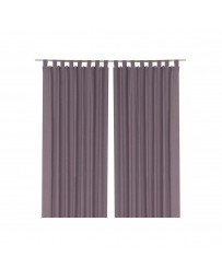 Cortina Decorativa Basia Purple 1.50X2.30 - Envío Gratuito