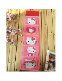 Hello Kitty Hola Gatito Linda Colgando Bolsa Almacenamiento Pared Rosa - Envío Gratuito