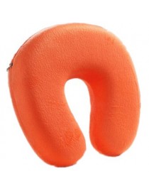 Almohada Cervical Almohada De Viaje Suave Almohada Cervical De Coche (naranja) - Envío Gratuito