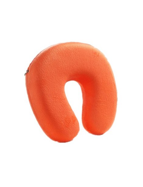 Almohada Cervical Almohada De Viaje Suave Almohada Cervical De Coche (naranja) - Envío Gratuito