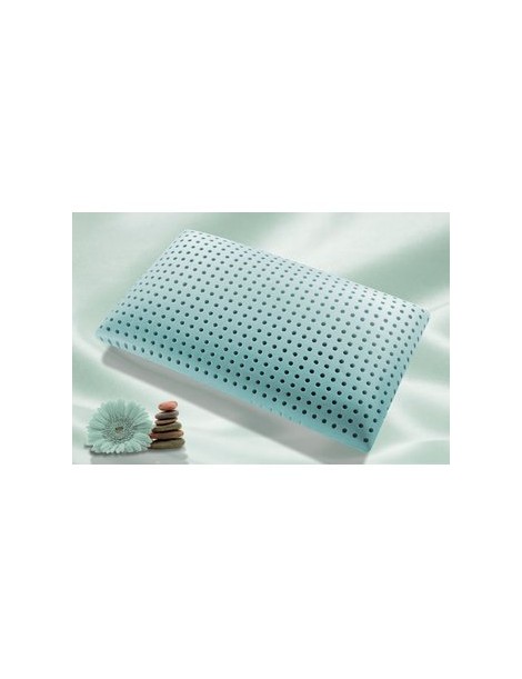 Almohada Ergonómica Alohe Vera Antitranspirante Dr Dreams mas Antifaz Contra El Insomnio Gratis - Blanco - Envío Gratuito