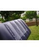 Flocking Inflatable Pillow Cushion Camping Travel Outdoor Office Plane Hotel Portable Folding Dark Blue - Envío Gratuito