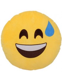 Generic Cojín Emoticon Emoji Ronda Almohada Suave Peluche De Juguete De Regalo De Felpa - Sudor - Envío Gratuito