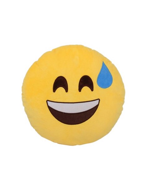 Generic Cojín Emoticon Emoji Ronda Almohada Suave Peluche De Juguete De Regalo De Felpa - Sudor - Envío Gratuito