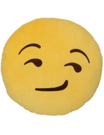 Generic Cojín Emoticon Emoji Ronda Almohada Suave Peluche De Juguete De Regalo De Felpa - Sonriendo - Envío Gratuito