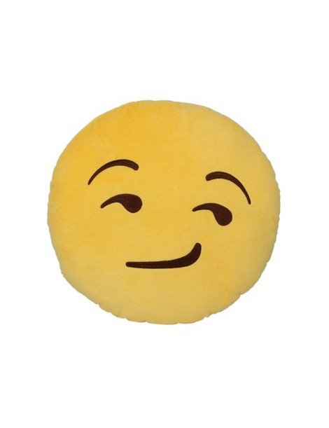 Generic Cojín Emoticon Emoji Ronda Almohada Suave Peluche De Juguete De Regalo De Felpa - Sonriendo - Envío Gratuito