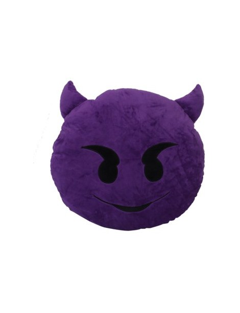 Generic Cojín Emoticon Emoji Ronda Almohada Suave Peluche De Juguete De Regalo De Felpa - Demonio - Envío Gratuito