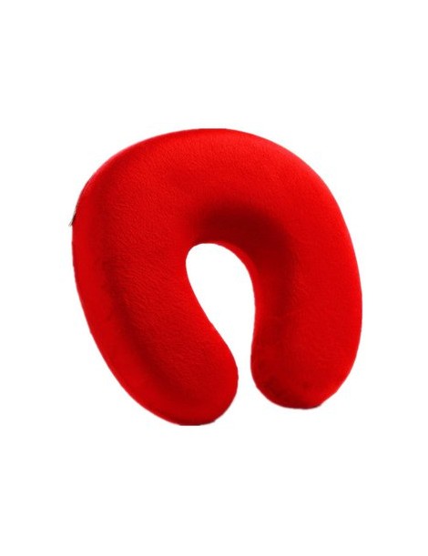 Almohada Cervical Almohada De Viaje Suave Almohada Cervical De Coche (rojo) - Envío Gratuito