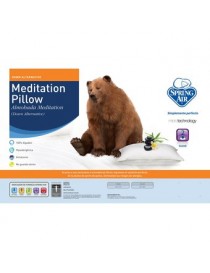 Almohada Spring Air Meditation Densidad Suave - Envío Gratuito