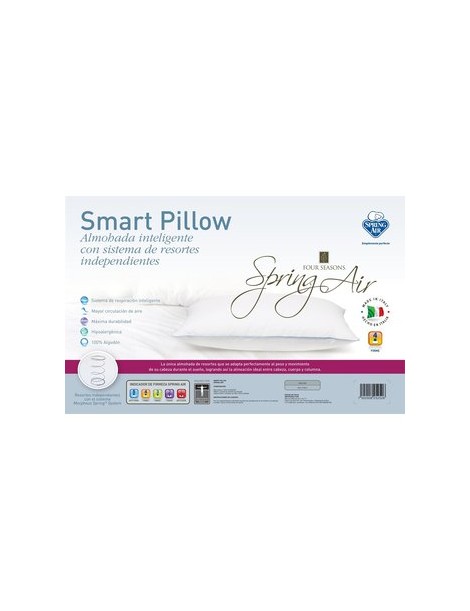 Almohada Spring Air Smart con Resortes Internos - Envío Gratuito