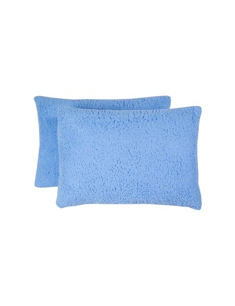 Almohada de Borrega Concord Azul Mediterráneo-Azul - Envío Gratuito