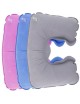 EH almohada inflable cómodo y práctico en forma de U (Gray)-Gris - Envío Gratuito