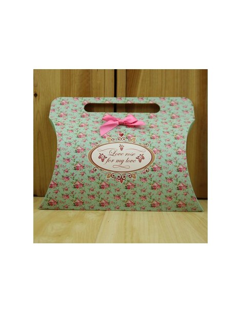 MagiDeal 25 PC Cajas De Regalo Almohada De Forma De La Mariposa Del Favor De Las Cajas Del Caramelo De La Boda Azules - Envío Gr