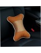 EW Activado almohada hueso coche de carbono (color de cayena)-kahki - Envío Gratuito